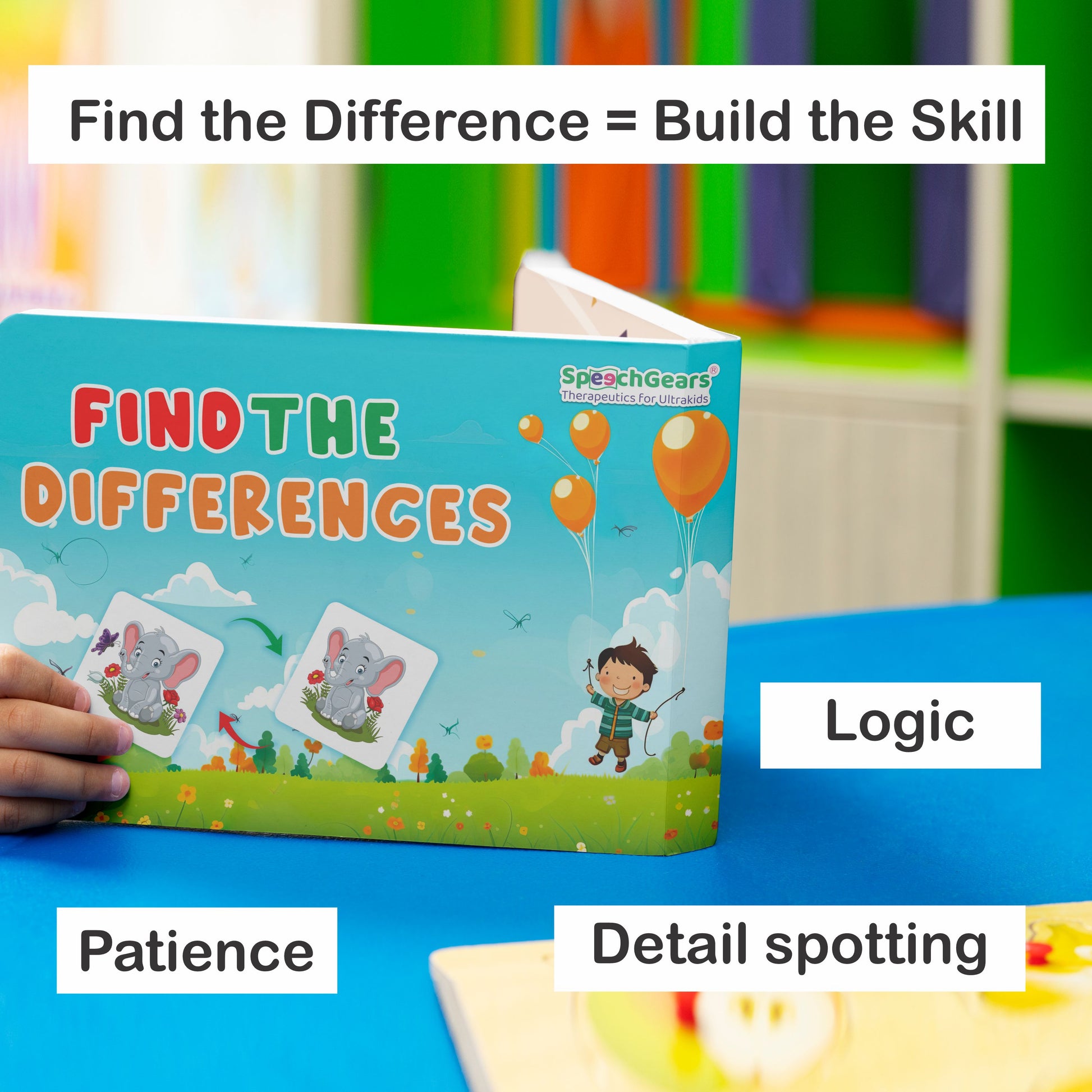 SpeechGears Find the Differences Book
